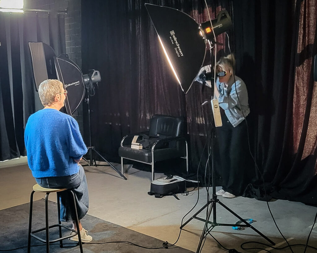 Fotografie tijdens stage Howest Hogeschool - Dienst Werving, PR en Communicatie.